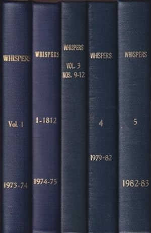 Whispers: The First Five Volumes Issues 1 through 4 (each volume)