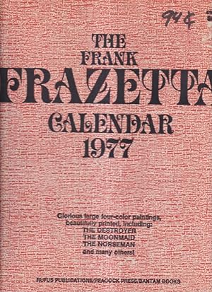 Imagen del vendedor de The Frank Frazetta Calendar 1977 a la venta por Ziesings