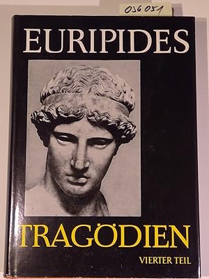 Bild des Verkufers fr Tragdien. Vierter Teil: Elektra, Helena, Iphigenie im Lande der Taurer, Ion. Griechisch und Deutsch von Dietrich Ebener. 2., durchgesehene Auflage zum Verkauf von Antiquariat Trger