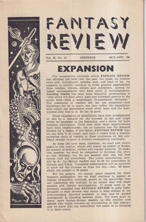 Seller image for Fantasy Review Volume II Number 11: October/November 1948 for sale by Ziesings