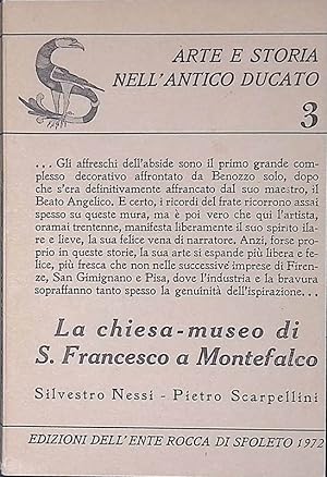 Image du vendeur pour la chiesa-museo di S. Francesco a Montefalco mis en vente par FolignoLibri
