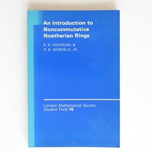 Bild des Verkufers fr An Introduction to Noncommutative Noetherian Rings (London Mathematical Society Student Texts, Series Number 16) zum Verkauf von Fireside Bookshop