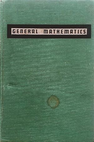Imagen del vendedor de A Course in General Mathmatics a la venta por Kayleighbug Books, IOBA