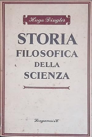 Image du vendeur pour Storia filosofica della scienza mis en vente par FolignoLibri