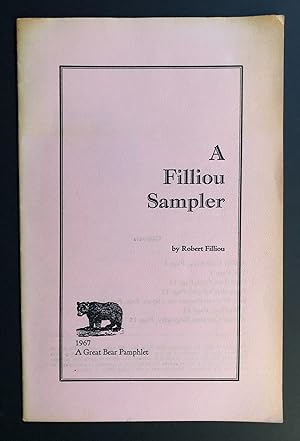 A Filliou Sampler (Great Bear Pamphlet No. 15)