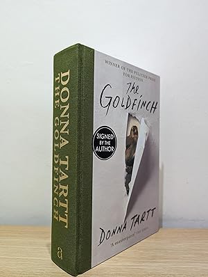Bild des Verkufers fr The Goldfinch (Signed 10th anniversary Edition) zum Verkauf von Fialta Books