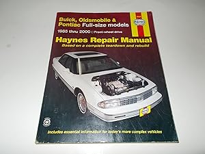 Immagine del venditore per Buick, Oldsmobile and Pontiac Full-size FWD Models 1985-2000: (Haynes Repair Manuals) venduto da Paradise Found Books