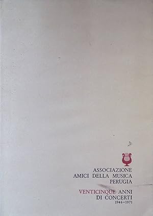 Image du vendeur pour Venticinque anni di concerti 1946-1971 mis en vente par FolignoLibri