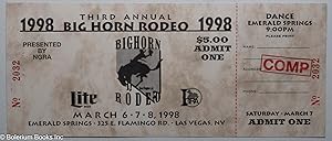 1998 Big Horn Rodeo [ticket]