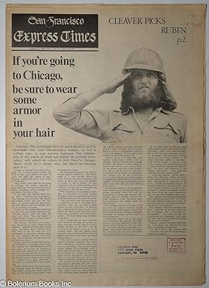 Imagen del vendedor de San Francisco Express Times, vol. 1, #31, August 21, 1968: If you're going to Chicago, be sure to wear some armor in your hair a la venta por Bolerium Books Inc.