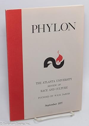 Immagine del venditore per Phylon: The Atlanta University review of race and culture; vol. 38, #3: September 1977 venduto da Bolerium Books Inc.
