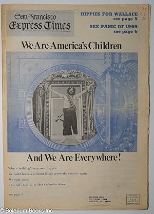 San Francisco Express Times, vol. 1, #37, October 2, 1968: We Are America's Children and We Are E...