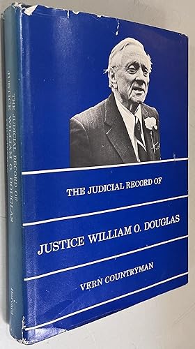Seller image for The Judicial Record of Justice William O. Douglas for sale by Once Upon A Time