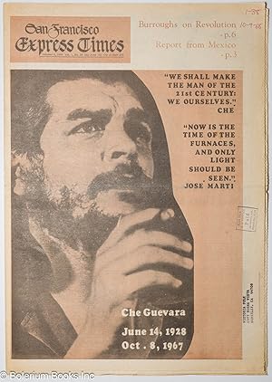 Imagen del vendedor de San Francisco Express Times, vol. 1, #38, October 9, 1968: Che Guevara, June 14, 1928-October 8, 1967 a la venta por Bolerium Books Inc.