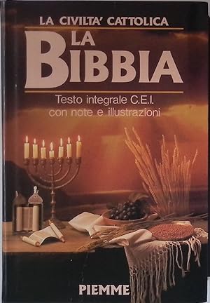 Bild des Verkufers fr La Bibbia. Testo integrale C.E.I. con note e illustrazioni zum Verkauf von FolignoLibri