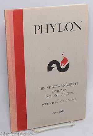 Seller image for Phylon: The Atlanta University review of race and culture; vol. 40, #2: June 1979 for sale by Bolerium Books Inc.