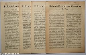 St. Louis Union Trust Company Letter [4 newsletters]