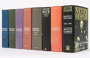 The complete eight-volume set of the official biography of Winston S. Churchill, 1874-1965