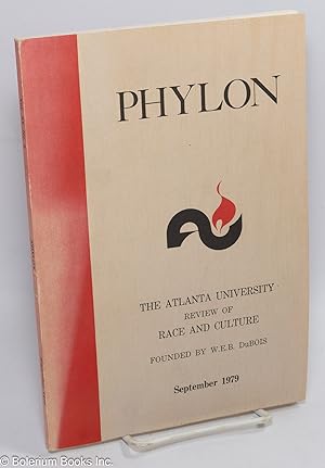 Seller image for Phylon: The Atlanta University review of race and culture; vol. 40, #3: September 1979 for sale by Bolerium Books Inc.