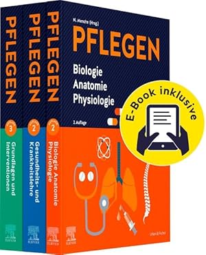 PFLEGEN Lernpaket 2.A. + E-Books Grundlagen - Anatomie - Krankheitslehre