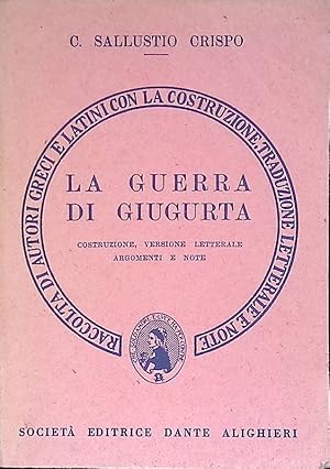 Imagen del vendedor de La guerra di Giugurta a la venta por FolignoLibri