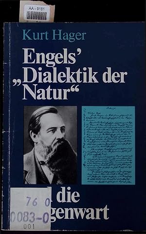 Image du vendeur pour Engels' "Dialektik der Natur" und die Gegenwart. AA-9181 mis en vente par Antiquariat Bookfarm