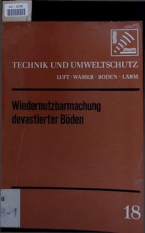 Imagen del vendedor de Wiedernutzbarmachung devastierter Bden. AA-9098 a la venta por Antiquariat Bookfarm
