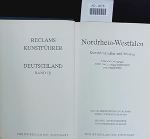 Bild des Verkufers fr Reclams Kunstfhrer Deutschland. zum Verkauf von Antiquariat Bookfarm