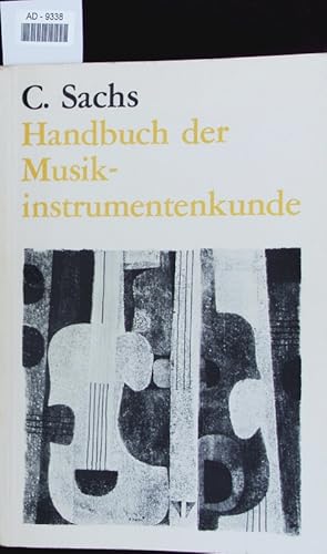 Bild des Verkufers fr Handbuch der Musikinstrumentenkunde. zum Verkauf von Antiquariat Bookfarm