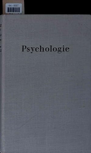 Imagen del vendedor de Psychologie. Des Bewussten und Unbewussten. a la venta por Antiquariat Bookfarm