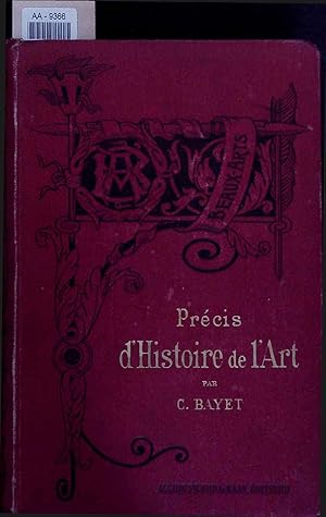 Seller image for Precis d'histoire de l'art. for sale by Antiquariat Bookfarm