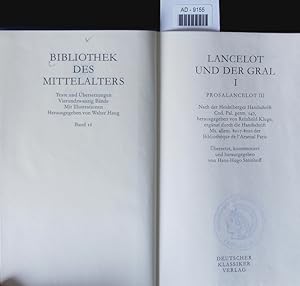 Bild des Verkufers fr Lancelot und der Gral; I. Bibliothek des Mittelalters; Bd. 16. zum Verkauf von Antiquariat Bookfarm
