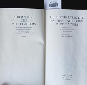 Seller image for Deutsche Lyrik des frhen und hohen Mittelalters. for sale by Antiquariat Bookfarm