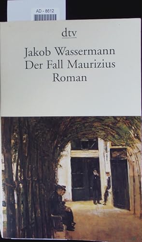 Bild des Verkufers fr Der Fall Maurizius. zum Verkauf von Antiquariat Bookfarm