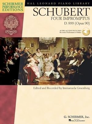 Bild des Verkufers fr Schubert - Four Impromptus, D. 899 (0p. 90) Book/Online Audio [With CD (Audio)] zum Verkauf von Smartbuy