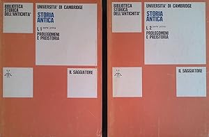 Image du vendeur pour Storia Antica. Prolegomeni e preistoria. vol. I-1 parte prima, vol. I-2 parte prima. DUE VOLUMI mis en vente par FolignoLibri