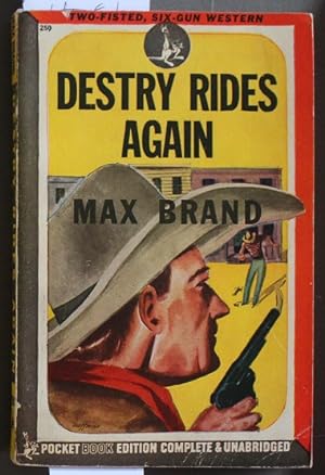 Imagen del vendedor de DESTRY RIDES AGAIN (Six-Gun Harry Destry). (Pocket Book # 250 ); a la venta por Comic World