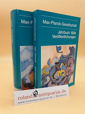 Bild des Verkufers fr Max-Planck-Gesellschaft. Jahrbuch 1994 + Verffentlichungen (2 Bnde) zum Verkauf von Roland Antiquariat UG haftungsbeschrnkt