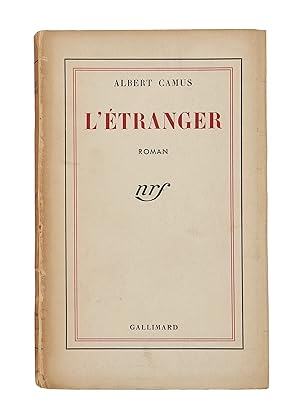 Seller image for L'Etranger for sale by Anniroc Rare Books