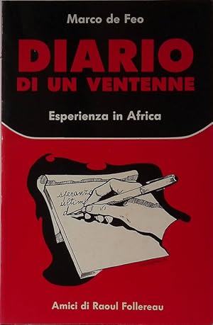 Imagen del vendedor de Diario di un ventenne. Esperienze in Africa a la venta por FolignoLibri