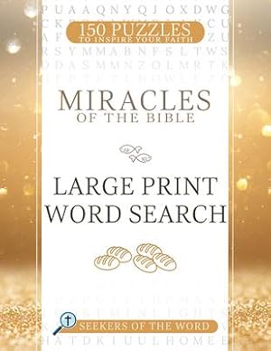 Bild des Verkufers fr Miracles of the Bible Large Print Word Search: 150 Puzzles to Inspire Your Faith zum Verkauf von moluna