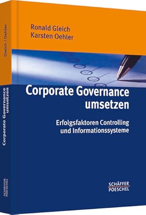 Seller image for Corporate Governance umsetzen: Erfolgsfaktoren Controlling und Informationssysteme for sale by Studibuch