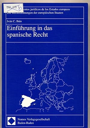 Bild des Verkufers fr Einfhrung in das spanische Recht zum Verkauf von avelibro OHG