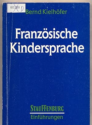 Seller image for Franzsische Kindersprache for sale by avelibro OHG