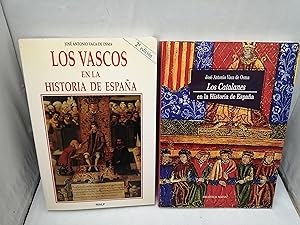 Imagen del vendedor de PACK 2 Libros Catalua y Pas Vasco: Los catalanes en la Historia de Espaa / Los vascos en la Historia de Espaa a la venta por Libros Angulo