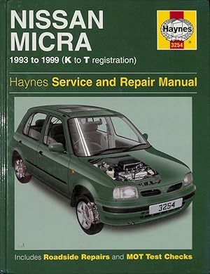 Nissan Micra (K11 series) Service and Repair Manual. 1993 to 1999 (K to T registration)