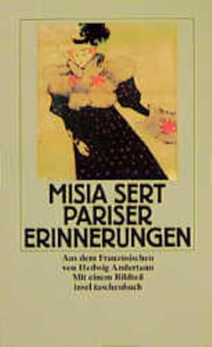 Seller image for Pariser Erinnerungen Misia Sert. Aus dem Franz. von Hedwig Andertann for sale by Antiquariat Buchhandel Daniel Viertel