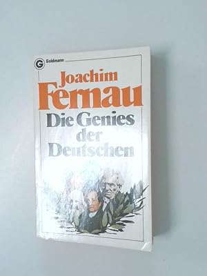 Bild des Verkufers fr Die Genies der Deutschen Joachim Fernau zum Verkauf von Antiquariat Buchhandel Daniel Viertel