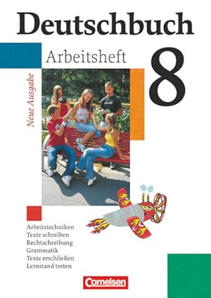 Imagen del vendedor de Deutschbuch 8. Schuljahr Gymnasium. Neue Ausgabe. Arbeitsheft mit Lsungen Arbeitsheft mit Lsungen a la venta por Antiquariat Buchhandel Daniel Viertel