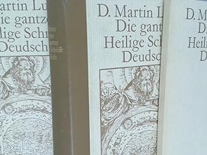 Bild des Verkufers fr Die gantze Heilige Schrifft Deudsch, Wittenberg 1545 (2 Bnde und Anhang). zum Verkauf von Antiquariat Buchhandel Daniel Viertel